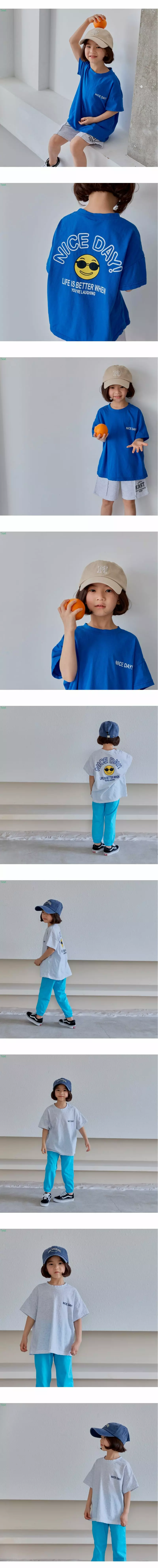 Honeybee - Korean Children Fashion - #stylishchildhood - Nice Day Smile Tee - 3