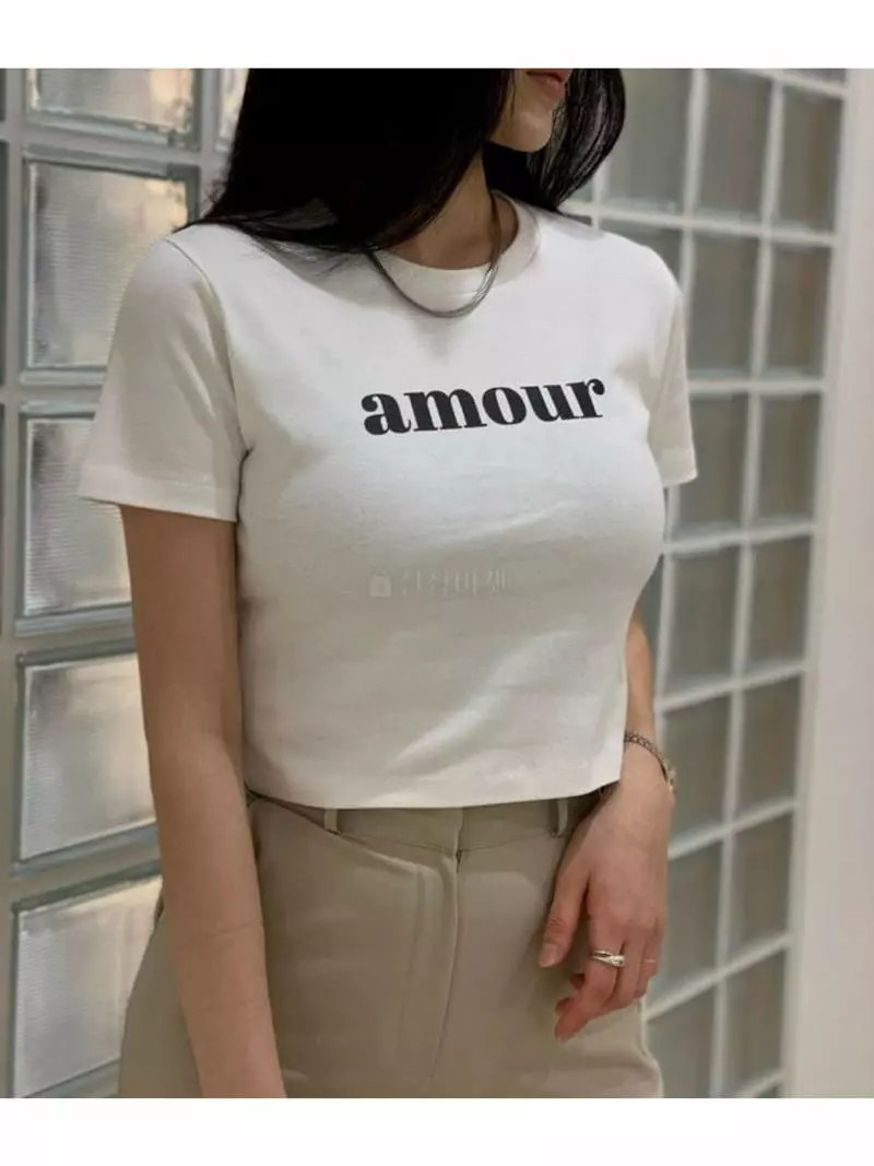 Howl - Korean Women Fashion - #momslook - Amur Tee - 2