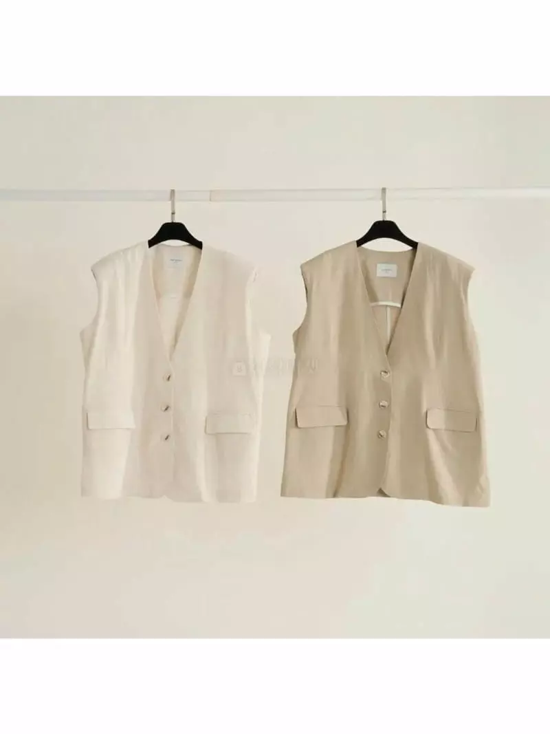 Howl - Korean Women Fashion - #womensfashion - Over Vest - 4