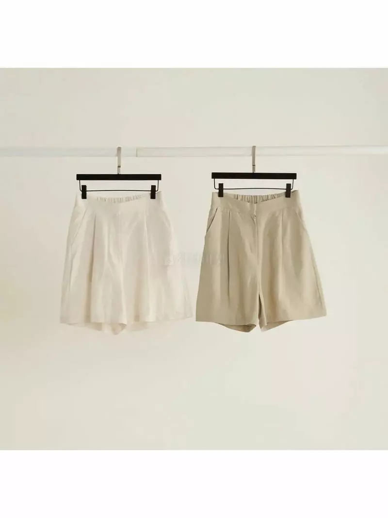 Howl - Korean Women Fashion - #momslook - Linen Shorts - 2