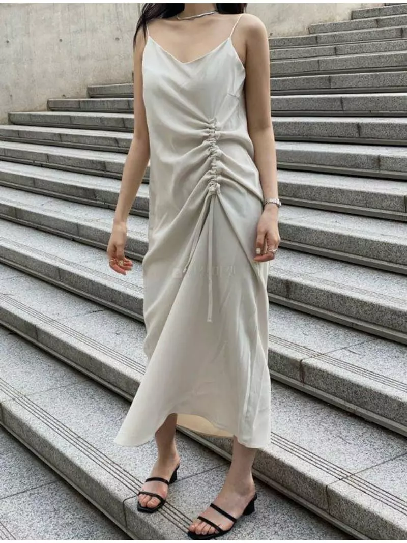 Howl - Korean Women Fashion - #womensfashion - Sofrin Shirring One-piece