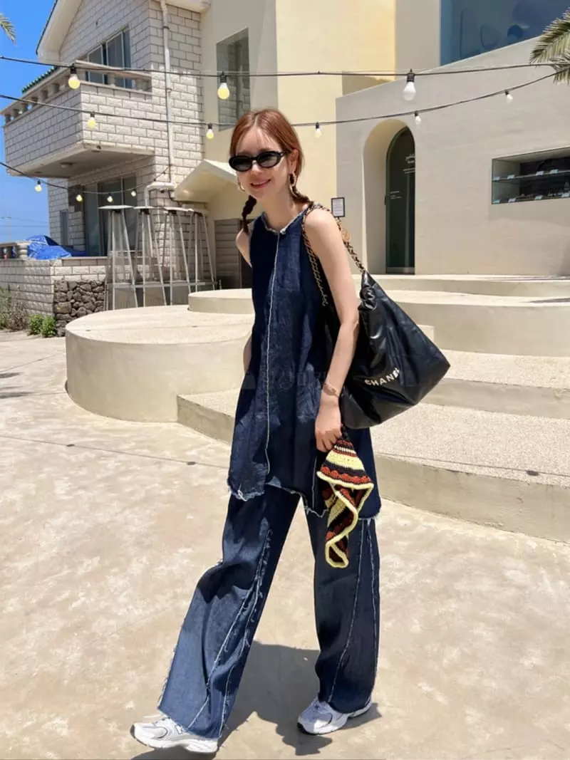 Inni - Korean Women Fashion - #momslook - Fringi One-piece