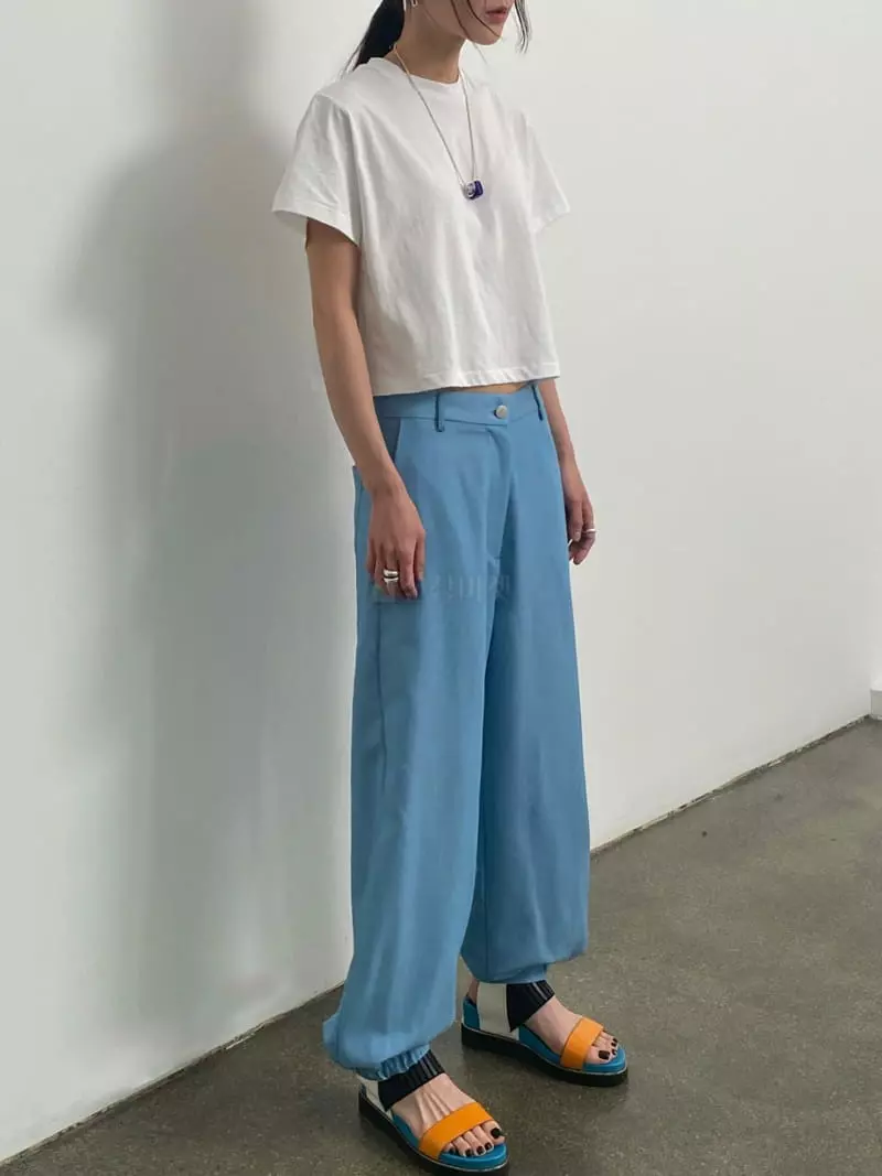Inni - Korean Women Fashion - #momslook - Pual Jogger Pants - 2