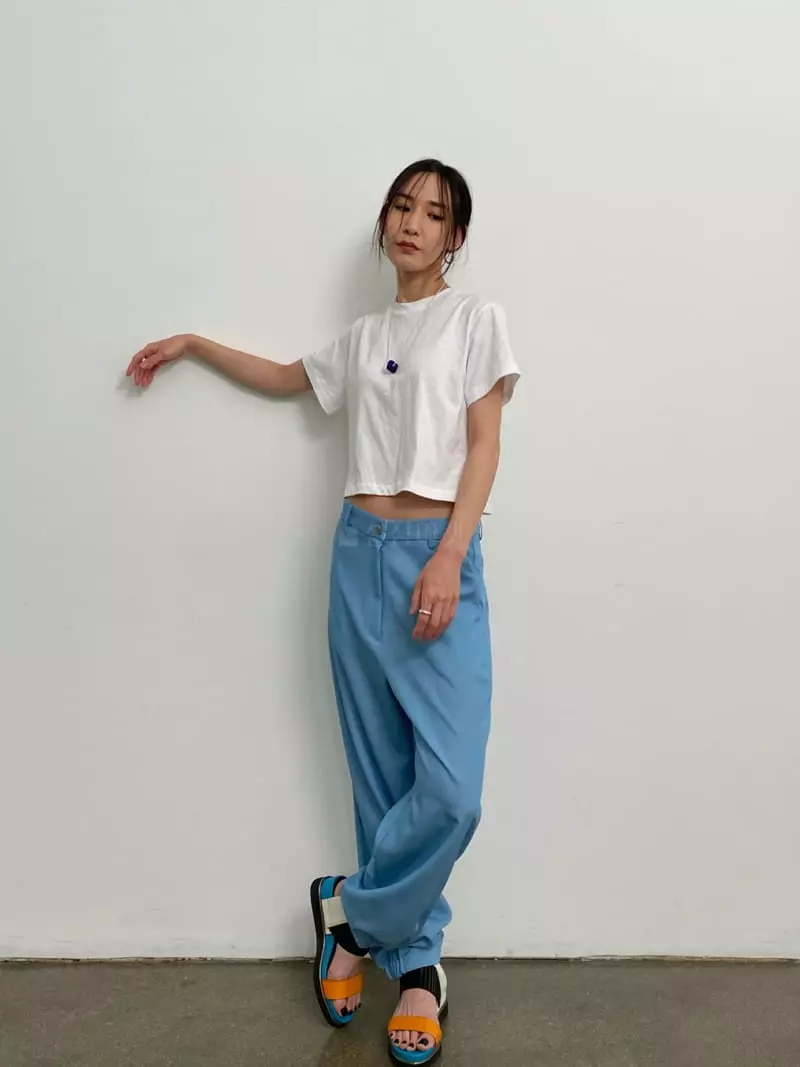 Inni - Korean Women Fashion - #womensfashion - Pual Jogger Pants - 4