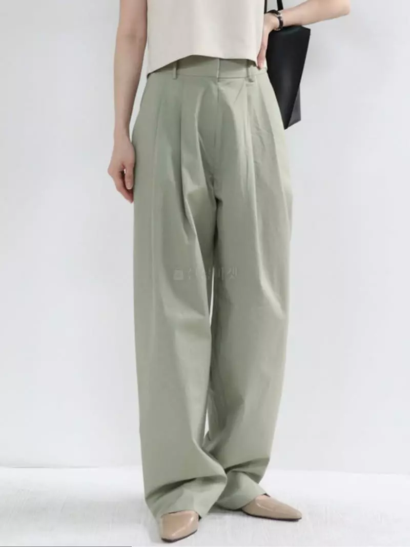 Inni - Korean Women Fashion - #womensfashion - To You Pin Tuck PANts - 4