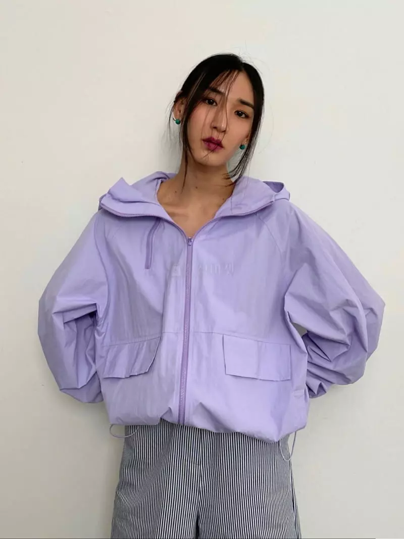 Inni - Korean Women Fashion - #momslook - Kin Anorak Windbreaker