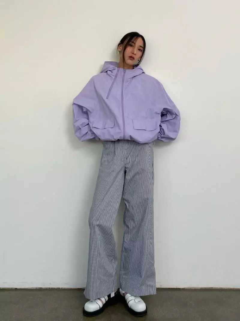 Inni - Korean Women Fashion - #momslook - Kin Anorak Windbreaker - 3