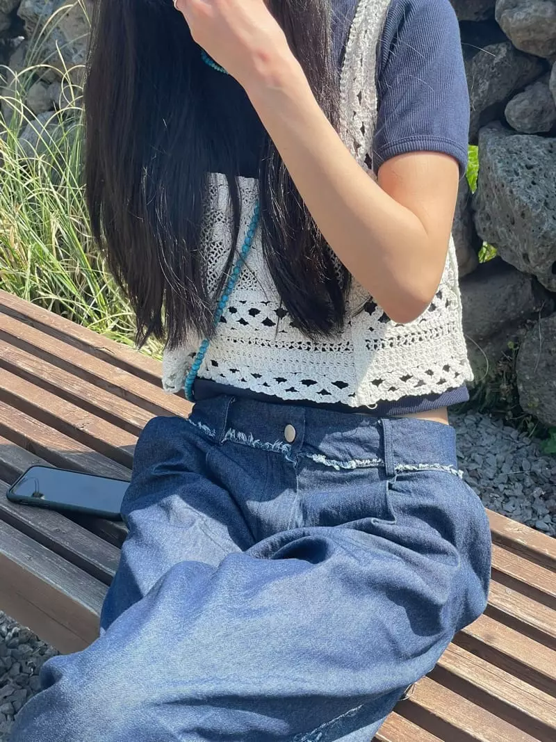 Inni - Korean Women Fashion - #momslook - Croshe Knit