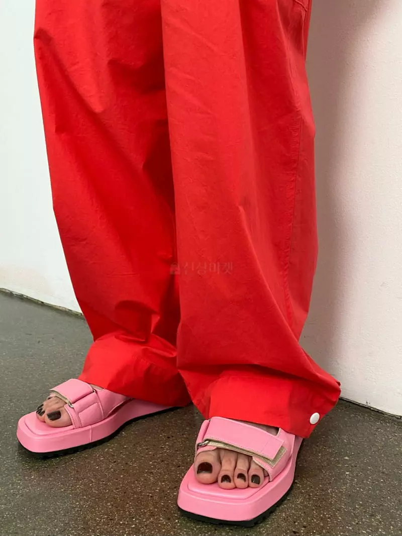 Inni - Korean Women Fashion - #momslook - String Pocket Pants