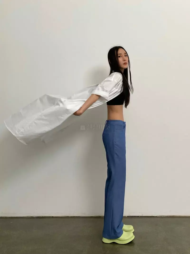 Inni - Korean Women Fashion - #momslook - Shirt Long Cool One-piece - 3