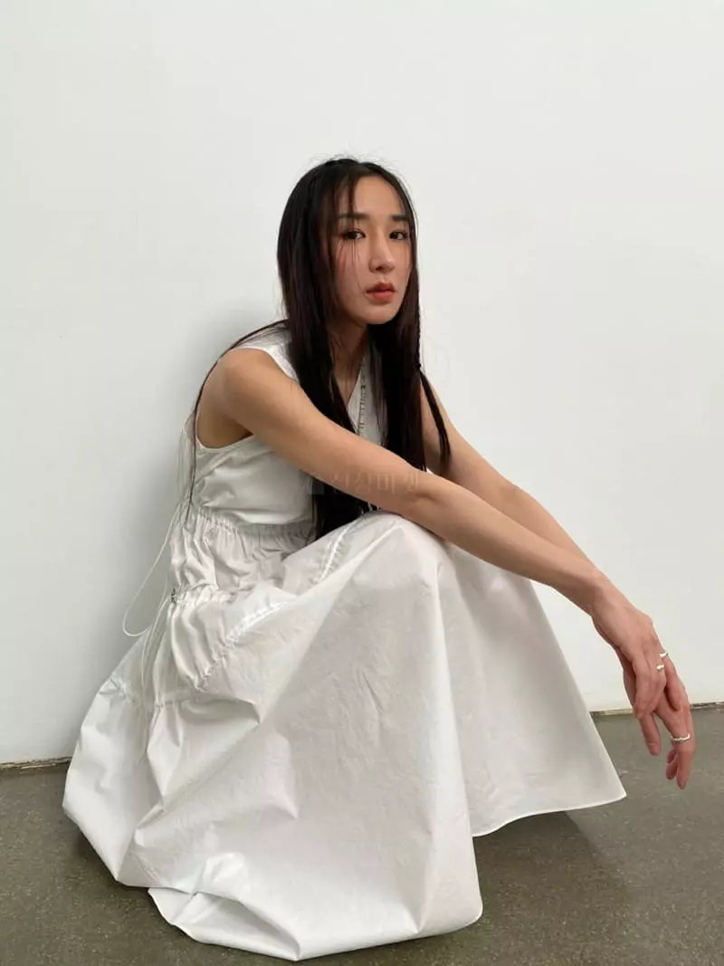 Inni - Korean Women Fashion - #momslook - Vlum String Sleeveless One-piece