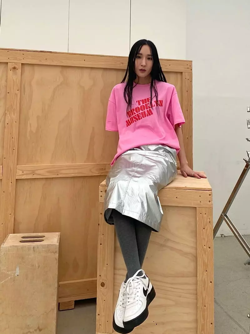 Inni - Korean Women Fashion - #momslook - Musiem Tee