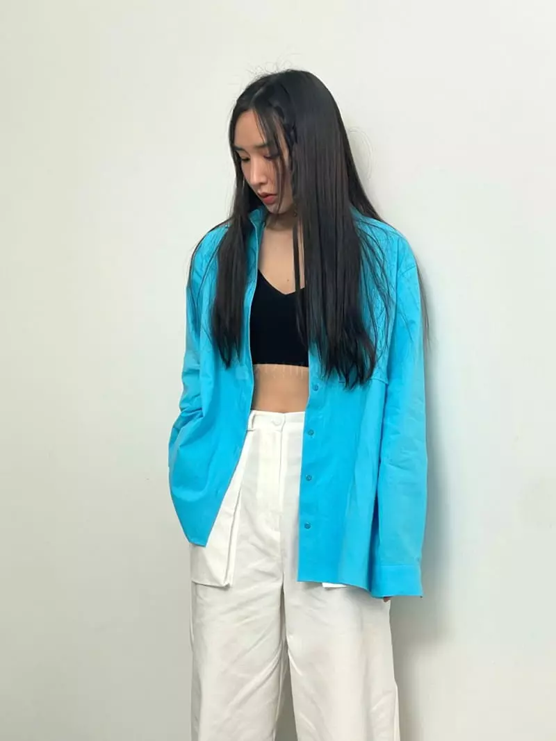 Inni - Korean Women Fashion - #momslook - Linen Shirt