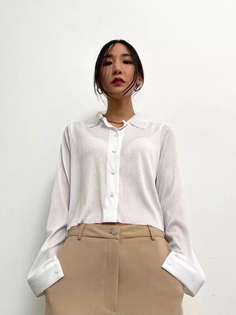 Inni - Korean Women Fashion - #pursuepretty - Winkel Shirt