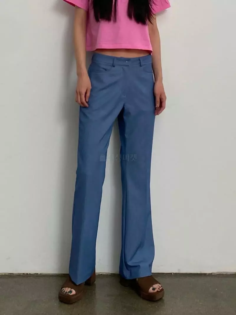 Inni - Korean Women Fashion - #pursuepretty - Row Stitch Pants - 3
