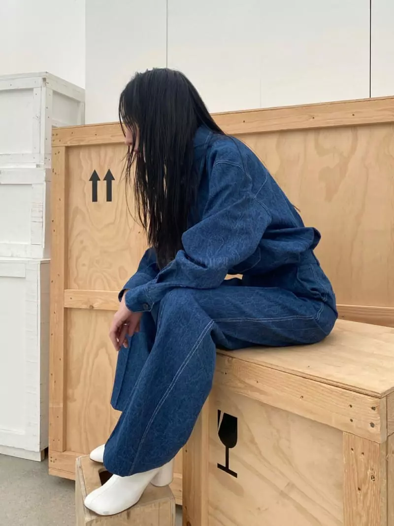 Inni - Korean Women Fashion - #pursuepretty - Denim Set