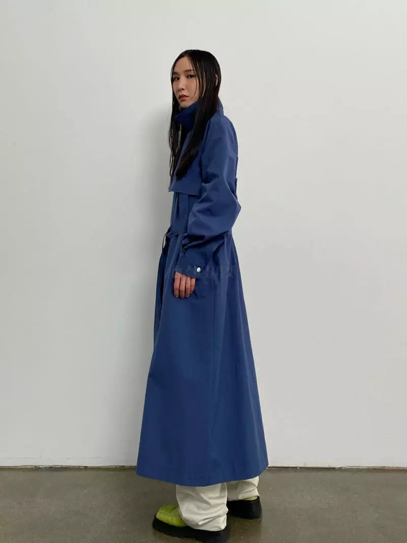 Inni - Korean Women Fashion - #shopsmall - Wing Truch Coat - 2