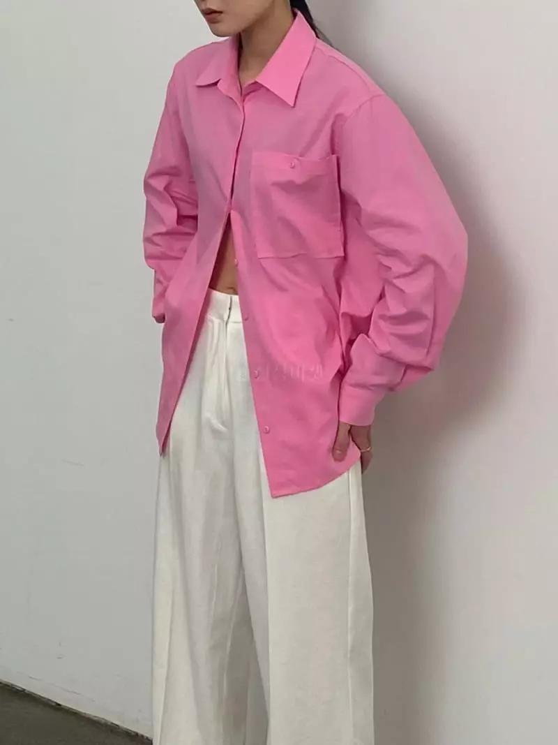 Inni - Korean Women Fashion - #womensfashion - Linen Shirt - 4