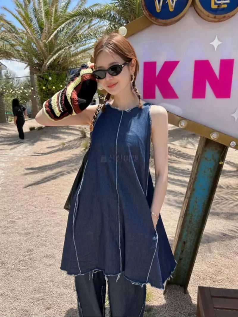 Inni - Korean Women Fashion - #momslook - Fringi One-piece - 4