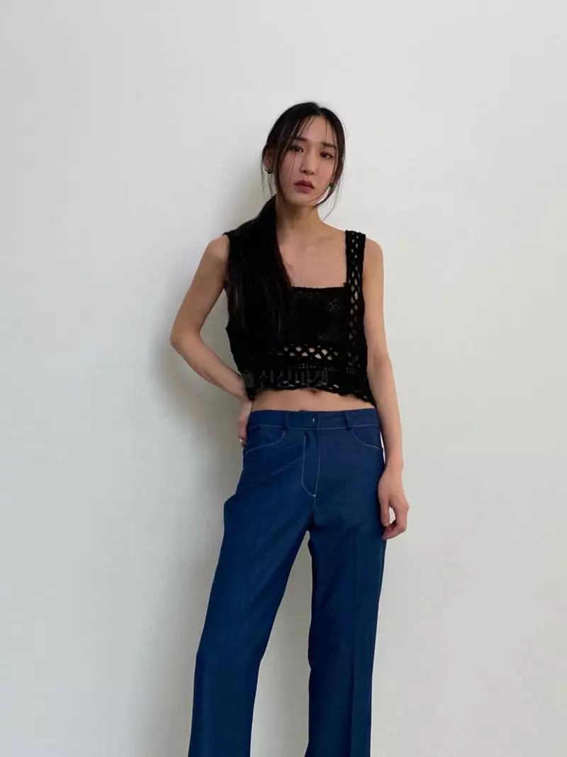 Inni - Korean Women Fashion - #momslook - Croshe Knit - 4