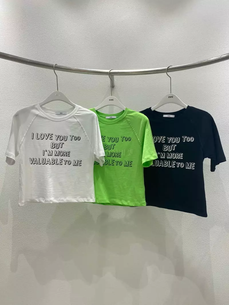 Inni - Korean Women Fashion - #momslook - Bellu Tee - 4
