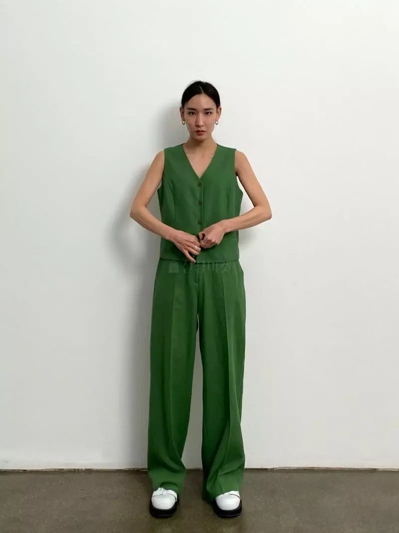 Inni - Korean Women Fashion - #womensfashion - Mark Linen Wide Pants