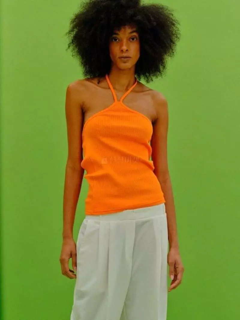 Inssense - Korean Women Fashion - #momslook - Rolling Sleeveless Top - 3