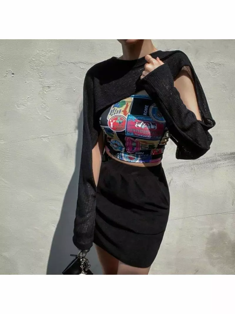 Inssense - Korean Women Fashion - #shopsmall - Terry Banding Skirt - 2