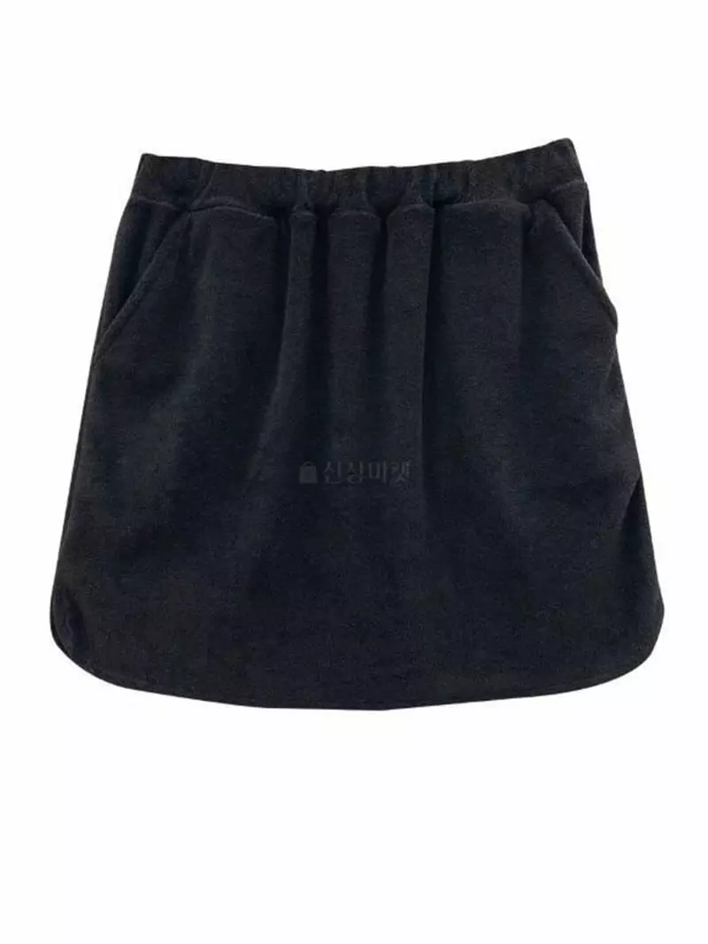 Inssense - Korean Women Fashion - #thatsdarling - Terry Banding Skirt - 4