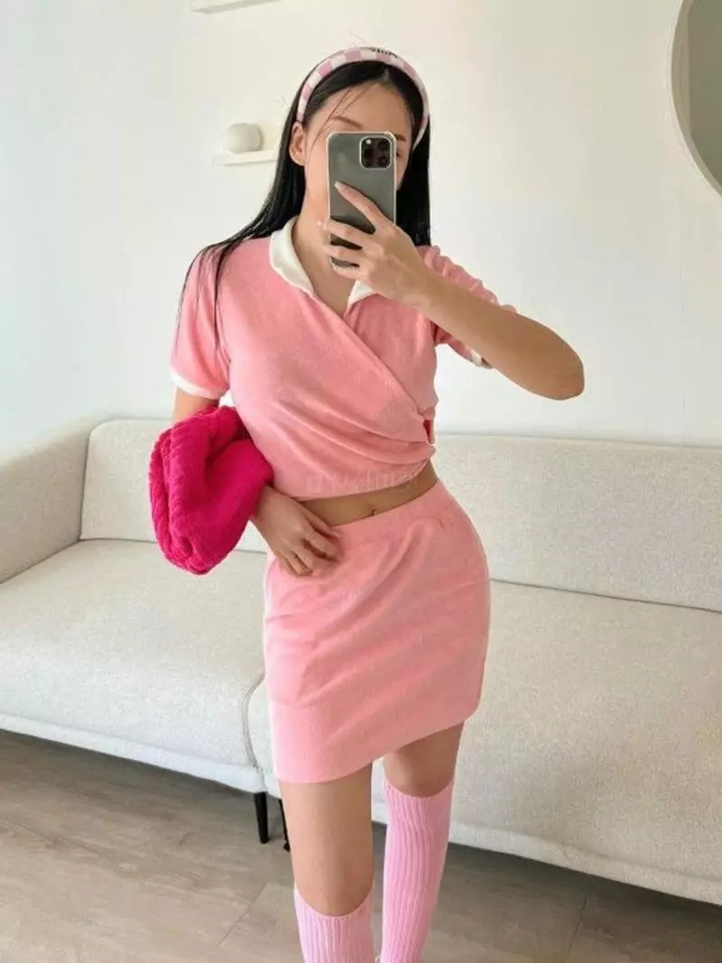 Inssense - Korean Women Fashion - #womensfashion - Terry Banding Skirt - 6