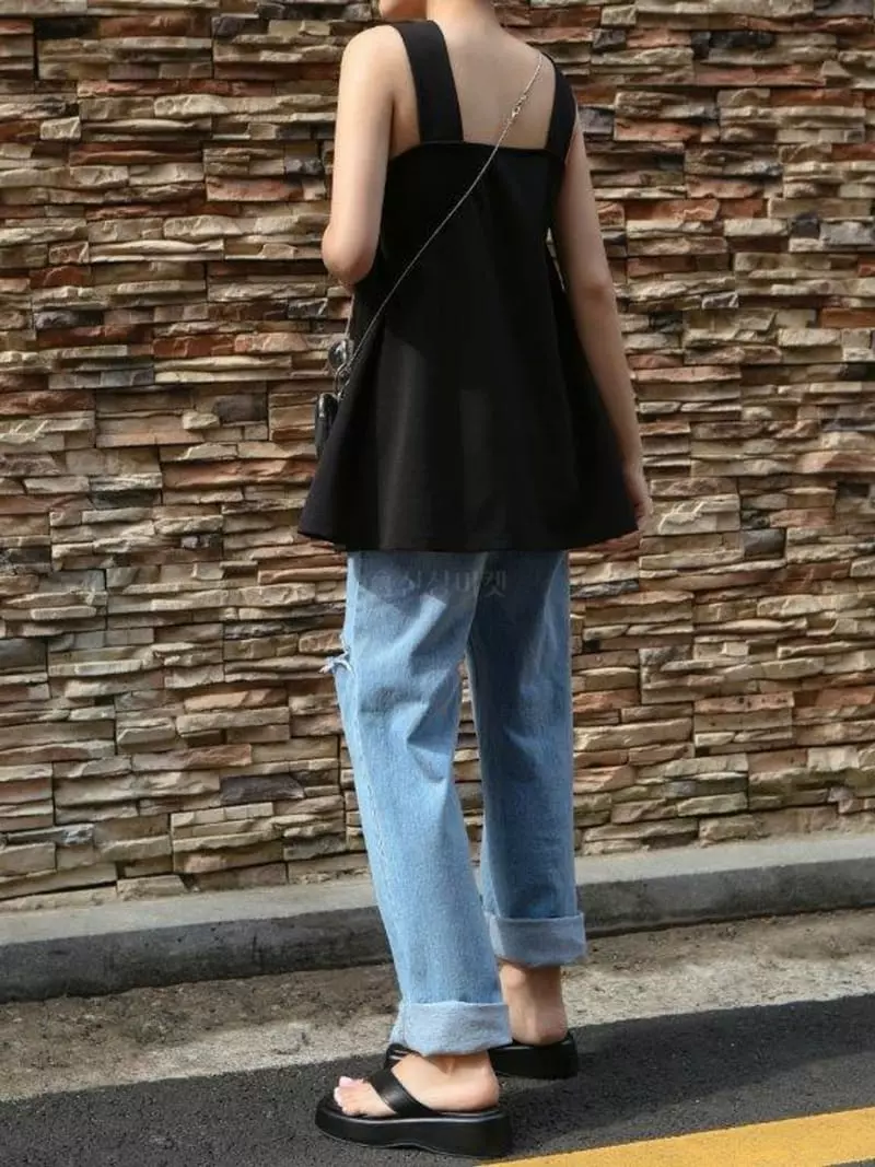Inssense - Korean Women Fashion - #womensfashion - Detail Two Way Blouse - 7