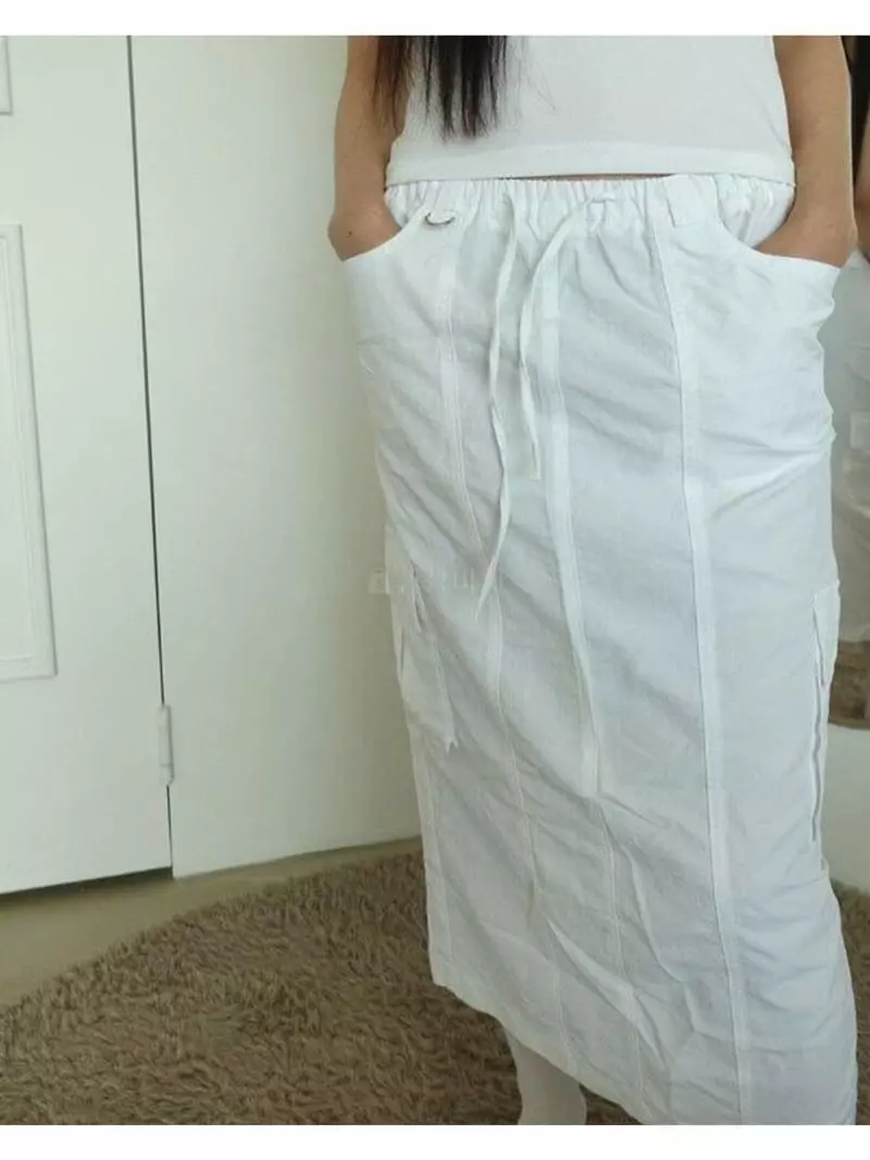 Inssense - Korean Women Fashion - #womensfashion - Nylon D Ring Midi Skirt - 2