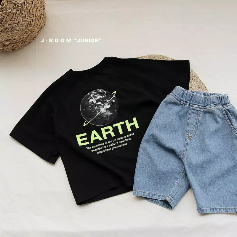 J-Room - Korean Children Fashion - #Kfashion4kids - Earth Paint Tee - 8