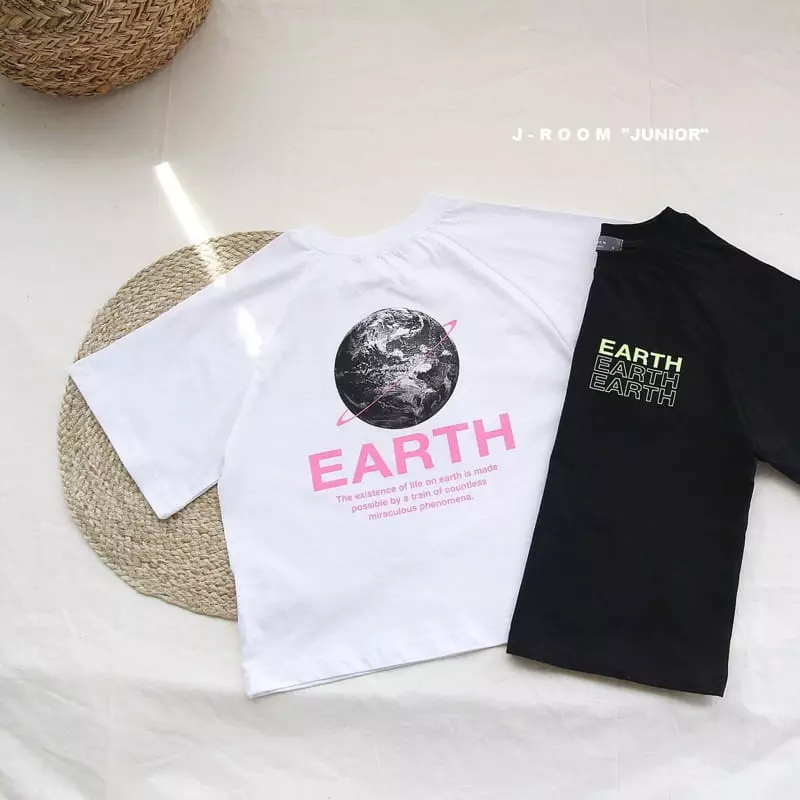 J-Room - Korean Children Fashion - #childrensboutique - Earth Paint Tee