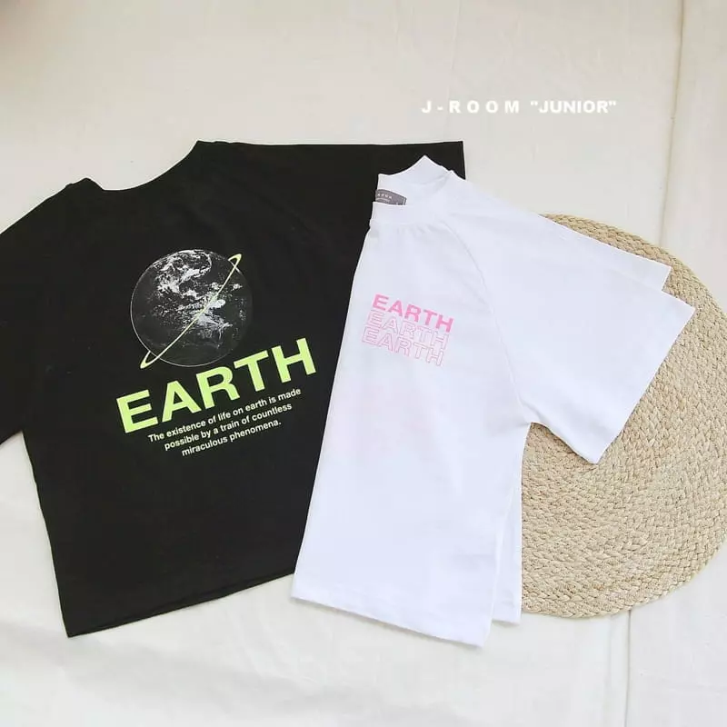 J-Room - Korean Children Fashion - #discoveringself - Earth Paint Tee - 4