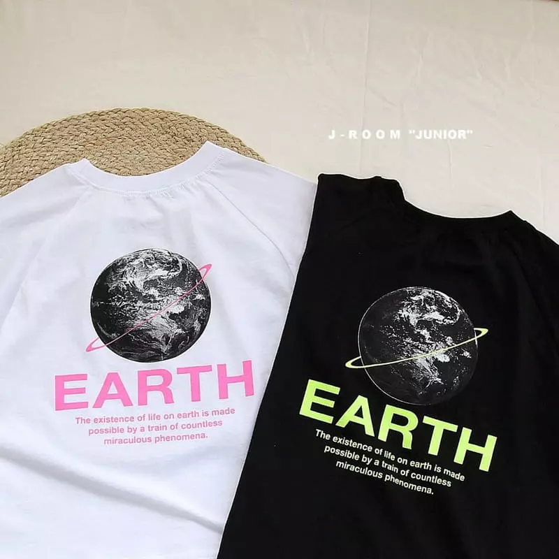 J-Room - Korean Children Fashion - #kidzfashiontrend - Earth Paint Tee - 7