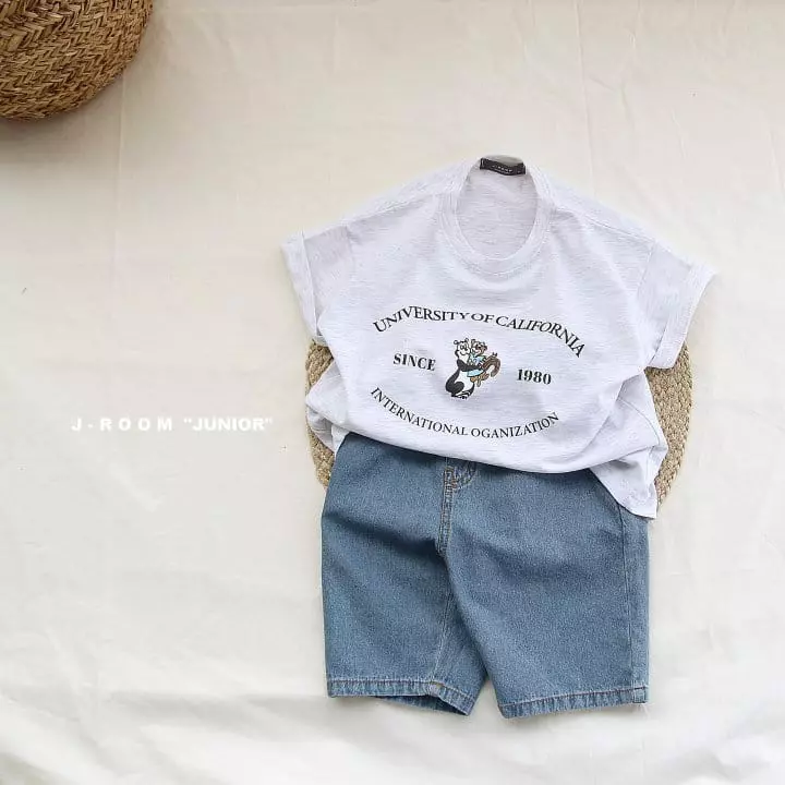 J-Room - Korean Children Fashion - #littlefashionista - Mini Bear Tee - 3