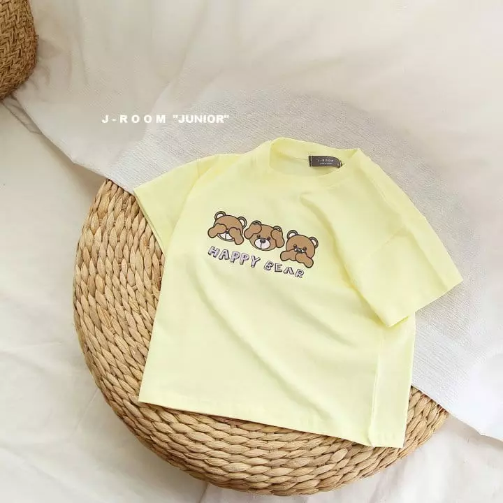 J-Room - Korean Children Fashion - #magicofchildhood - Happy Bear Tee - 6