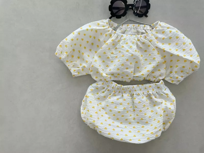 Jeaya & Mymi - Korean Baby Fashion - #babyclothing - Bebe Lovely Top Bottom Set - 11