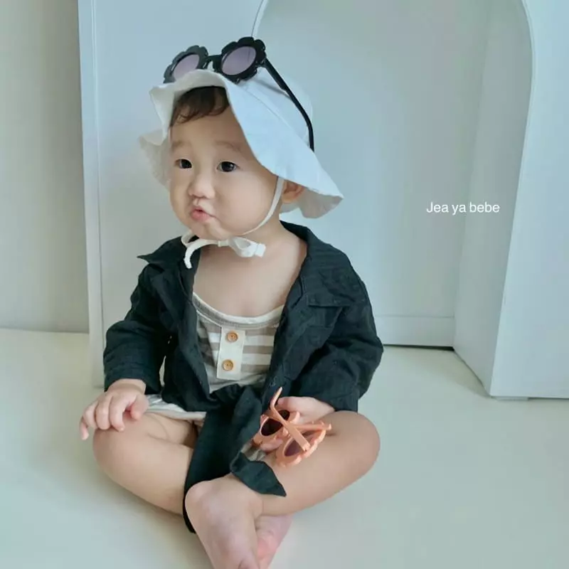 Jeaya & Mymi - Korean Baby Fashion - #babyfashion - Bebe Marine Top Bottom Set - 12