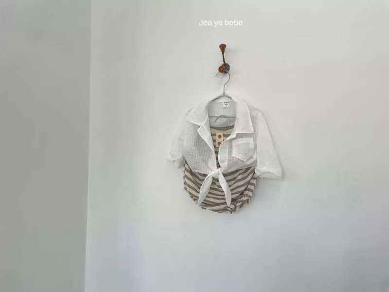 Jeaya & Mymi - Korean Baby Fashion - #babyoninstagram - Bebe Marine Top Bottom Set - 2