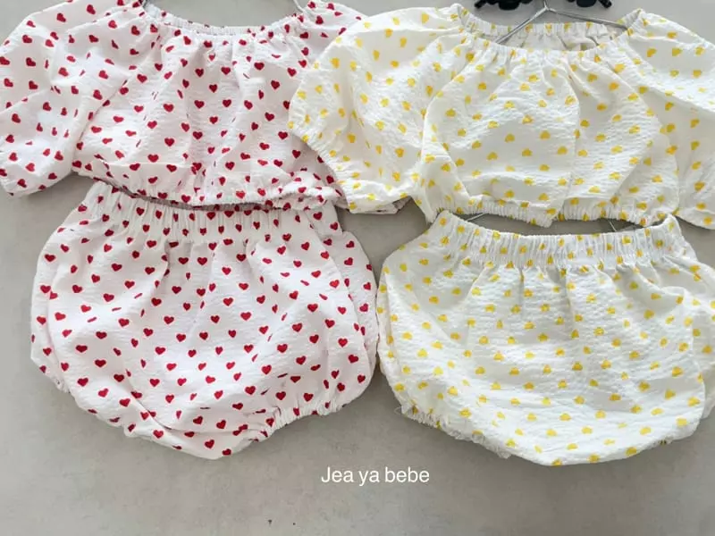 Jeaya & Mymi - Korean Baby Fashion - #babyoninstagram - Bebe Lovely Top Bottom Set