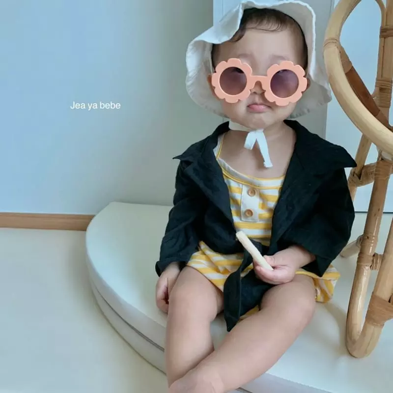 Jeaya & Mymi - Korean Baby Fashion - #babywear - Bebe Marine Top Bottom Set - 5