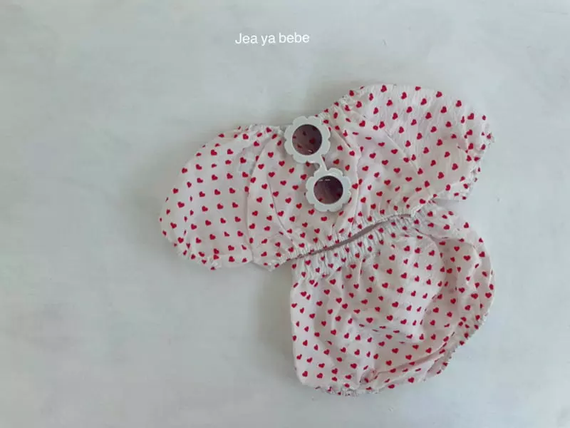 Jeaya & Mymi - Korean Baby Fashion - #onlinebabyboutique - Bebe Lovely Top Bottom Set - 6
