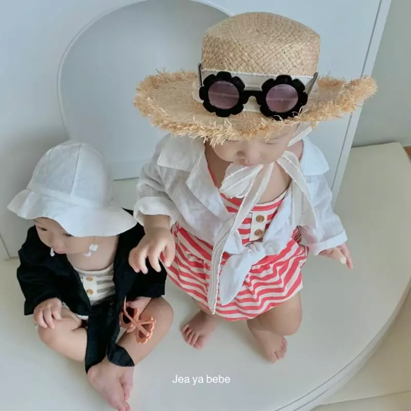 Jeaya & Mymi - Korean Baby Fashion - #onlinebabyshop - Bebe Marine Top Bottom Set - 7