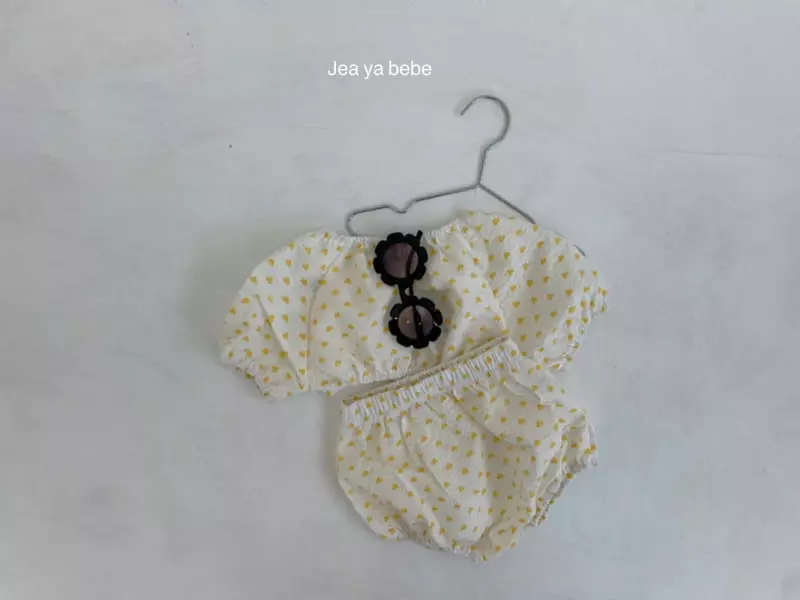 Jeaya & Mymi - Korean Baby Fashion - #smilingbaby - Bebe Lovely Top Bottom Set - 8
