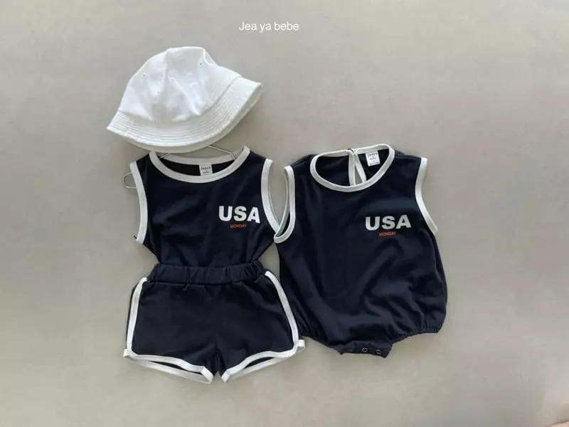 Jeaya & Mymi - Korean Children Fashion - #Kfashion4kids - Monday Top Bottom Set - 7