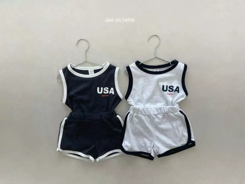 Jeaya & Mymi - Korean Children Fashion - #designkidswear - Monday Top Bottom Set
