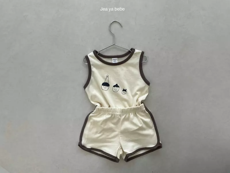 Jeaya & Mymi - Korean Children Fashion - #discoveringself - Family Top Bottom Set - 3