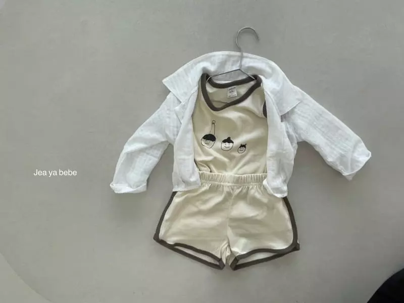 Jeaya & Mymi - Korean Children Fashion - #discoveringself - Family Top Bottom Set - 4